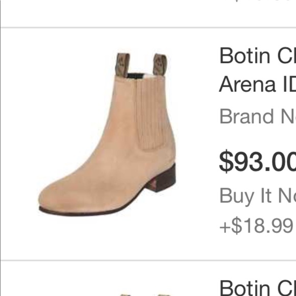 botin charro Other - Ankle western sued boots BOTIN CHARRO 6.5 FIRM